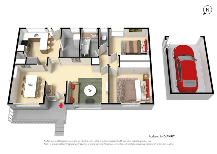 Floorplan of Homely house listing, 16 Lardner Road, Frankston VIC 3199