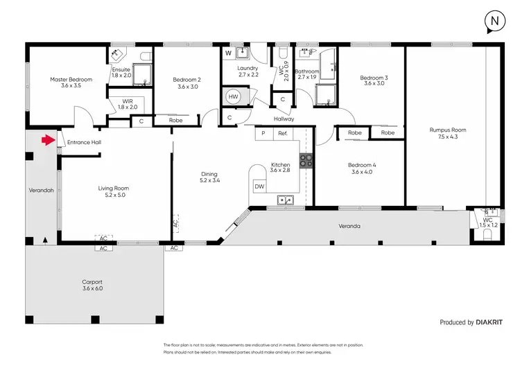 Floorplan of Homely house listing, 17 Edwards Crescent, Wendouree VIC 3355