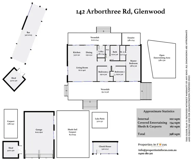 Floorplan of Homely house listing, 142 Arborthree Road, Glenwood QLD 4570