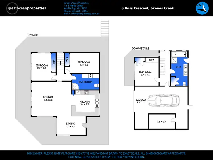 Floorplan of Homely house listing, 3 Bass Crescent, Skenes Creek VIC 3233
