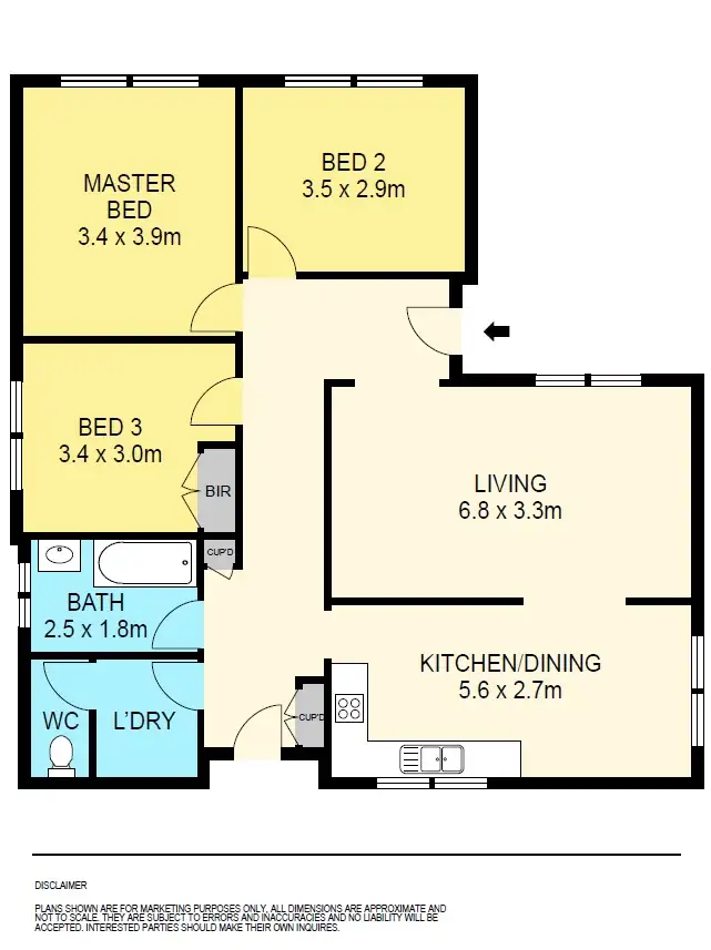 Floorplan of Homely house listing, 431 Forest Street, Wendouree VIC 3355