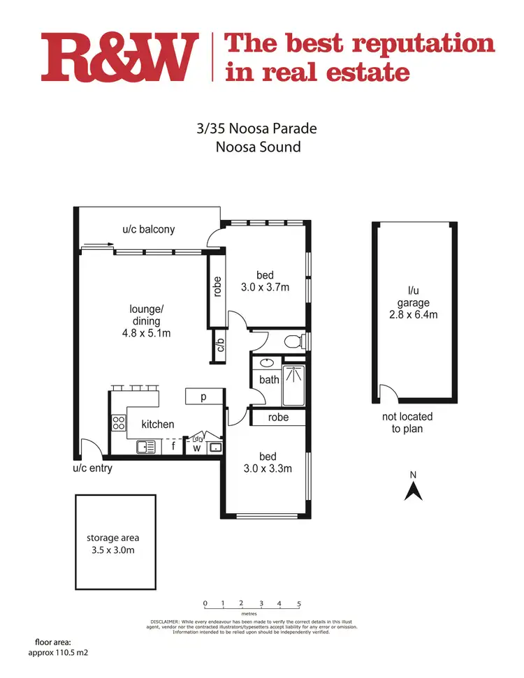 Floorplan of Homely apartment listing, 3/35 Noosa Parade, Noosa Heads QLD 4567