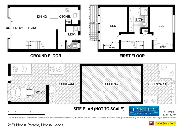 Floorplan of Homely unit listing, 2/23 Noosa Parade, Noosa Heads QLD 4567