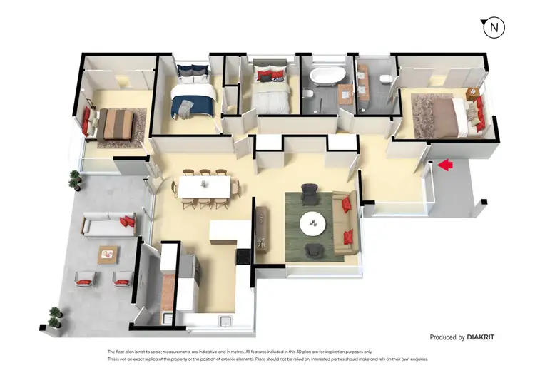 Floorplan of Homely house listing, 15 Perry Close, Melton VIC 3337
