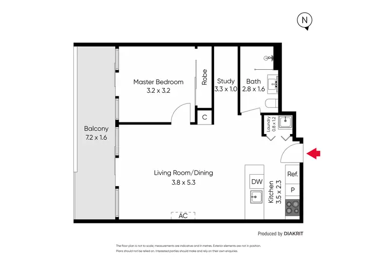Floorplan of Homely apartment listing, 502/1 High Street, Preston VIC 3072