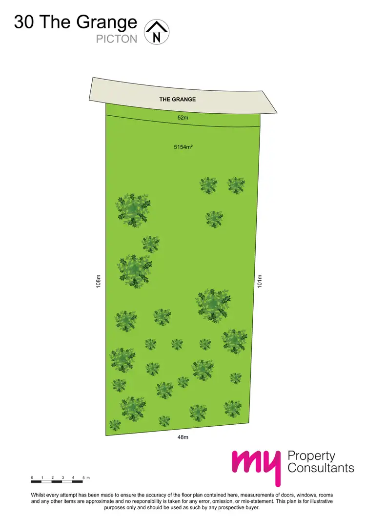 Floorplan of Homely land listing, 30 The Grange, Picton NSW 2571