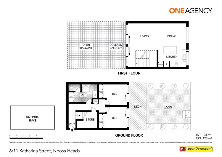 Floorplan of Homely unit listing, 6/11 Katharina Street, Noosa Heads QLD 4567