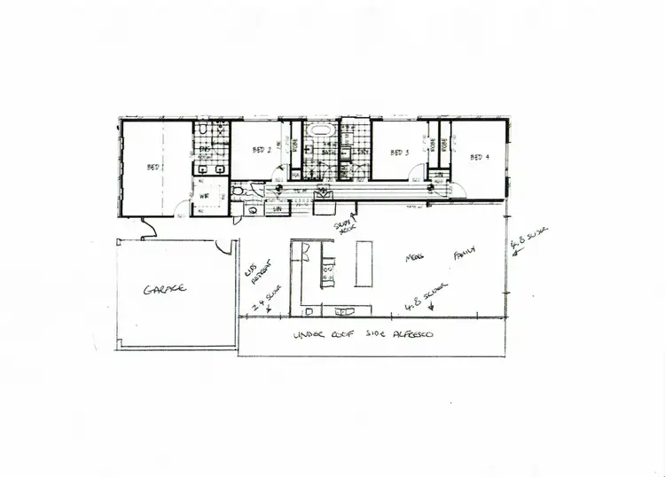 Floorplan of Homely house listing, 18 Adele Court, Rye VIC 3941