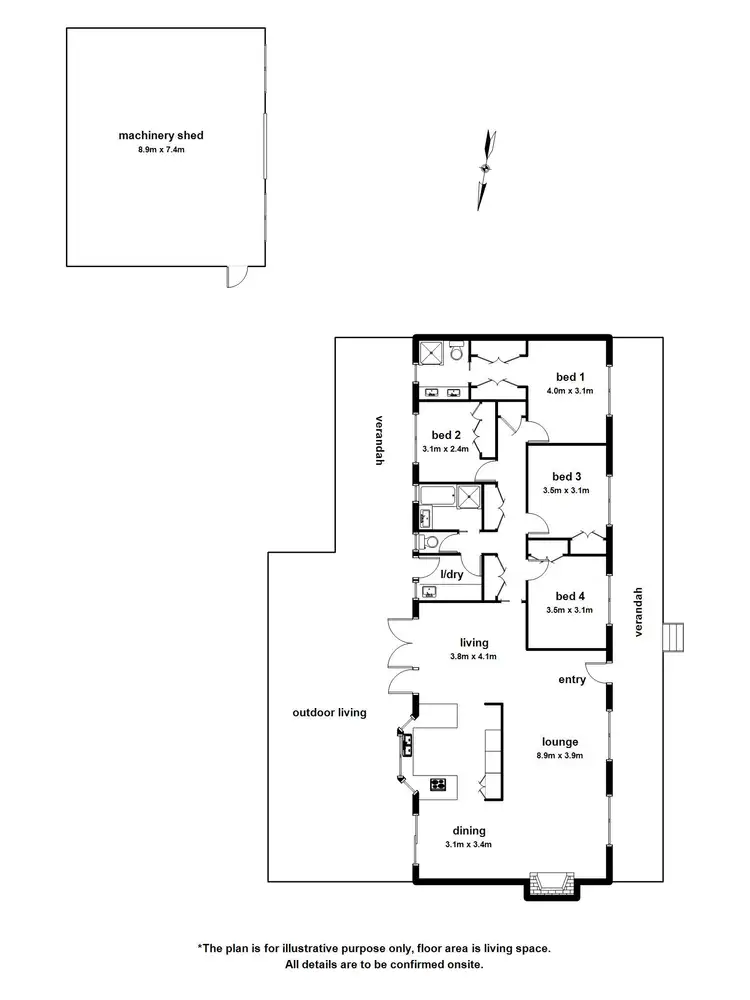 Floorplan of Homely house listing, 7 Carter Street, Launching Place VIC 3139