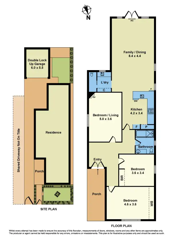 Floorplan of Homely house listing, 77 Agg Street, Newport VIC 3015