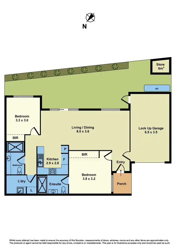 Floorplan of Homely townhouse listing, 3/65 Purnell Street, Altona VIC 3018