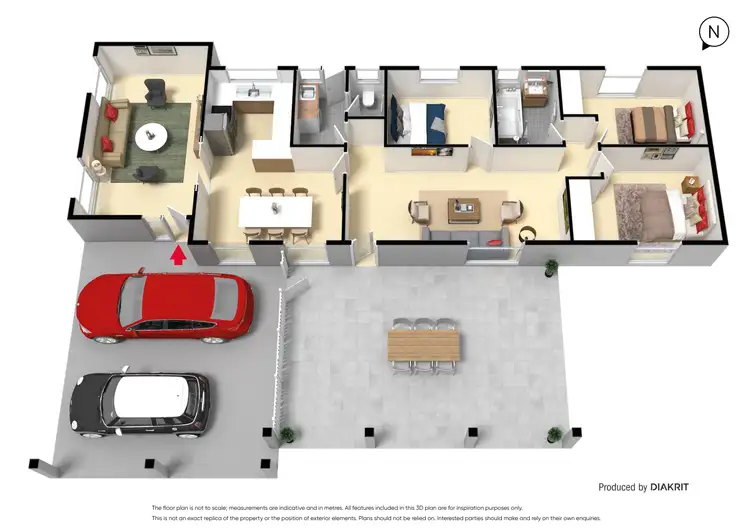 Floorplan of Homely house listing, 25 Kingsford Avenue, Melton South VIC 3338