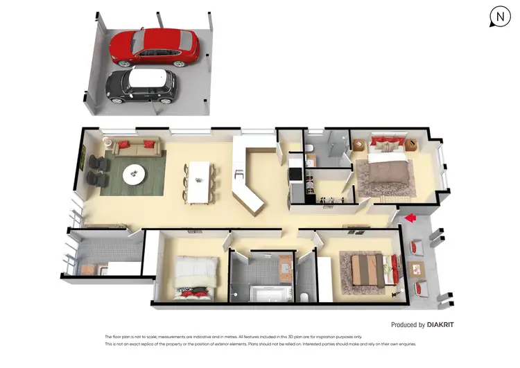 Floorplan of Homely house listing, 709 Eynesbury Road, Eynesbury VIC 3338