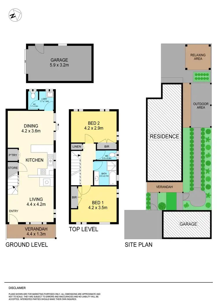 Floorplan of Homely house listing, 3/21 High Street, Lake Wendouree VIC 3350
