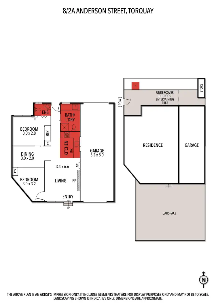 Floorplan of Homely apartment listing, 8/2A Anderson Street, Torquay VIC 3228