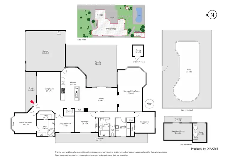 Floorplan of Homely house listing, 3 Butmar Close, Werribee VIC 3030
