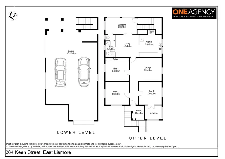 Floorplan of Homely house listing, 264 Keen Street, Girards Hill NSW 2480