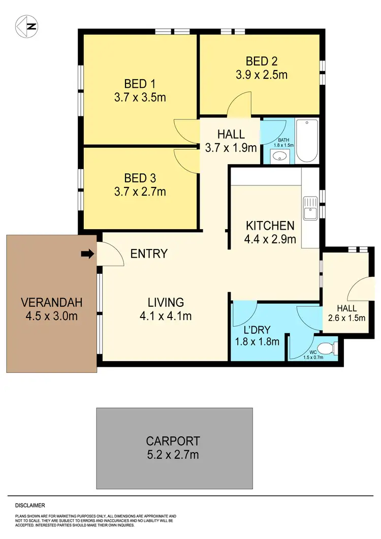 Floorplan of Homely house listing, 14 Banksia Road, Wendouree VIC 3355