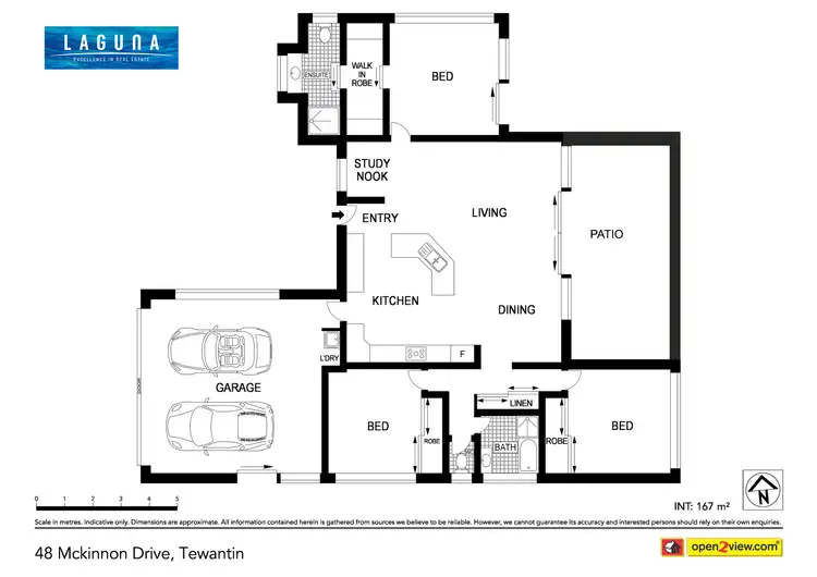 Floorplan of Homely house listing, 48A Mckinnon Drive, Tewantin QLD 4565