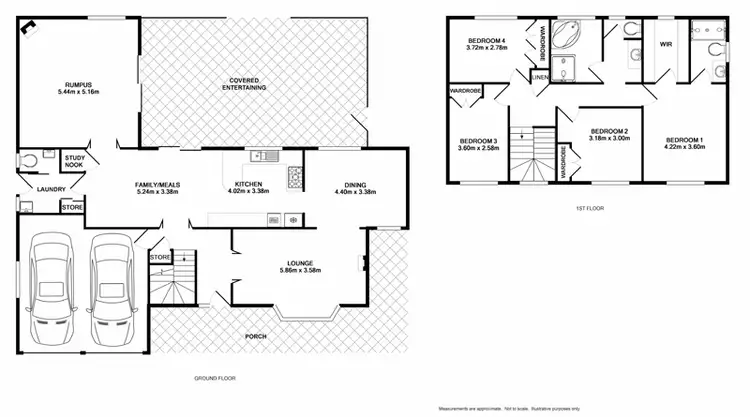 Floorplan of Homely house listing, 11 Whitley Place, Abbotsbury NSW 2176