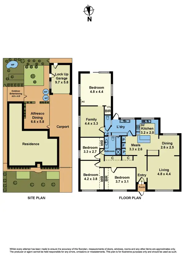 Floorplan of Homely house listing, 36 Sussex Street, Seaholme VIC 3018