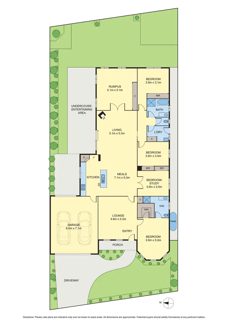 Floorplan of Homely house listing, 16 Kiewa Court, Whittlesea VIC 3757