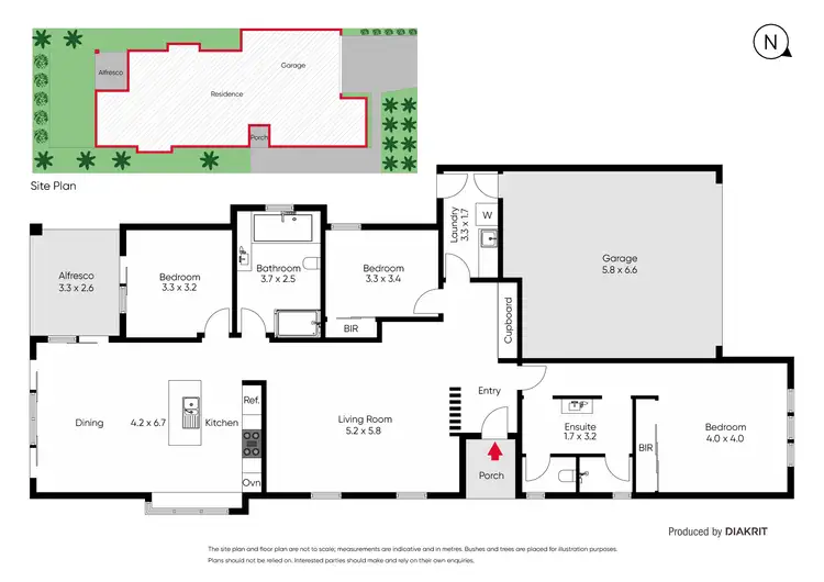 Floorplan of Homely house listing, 18 Half Moon Terrace, Point Cook VIC 3030