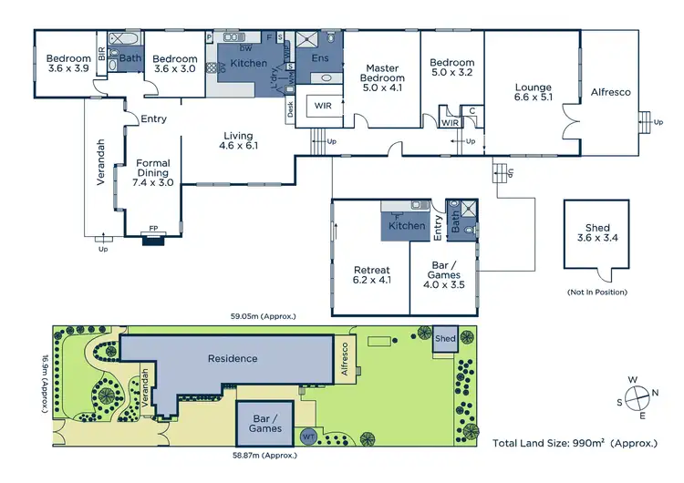 Floorplan of Homely house listing, 107 Esdale Street, Nunawading VIC 3131