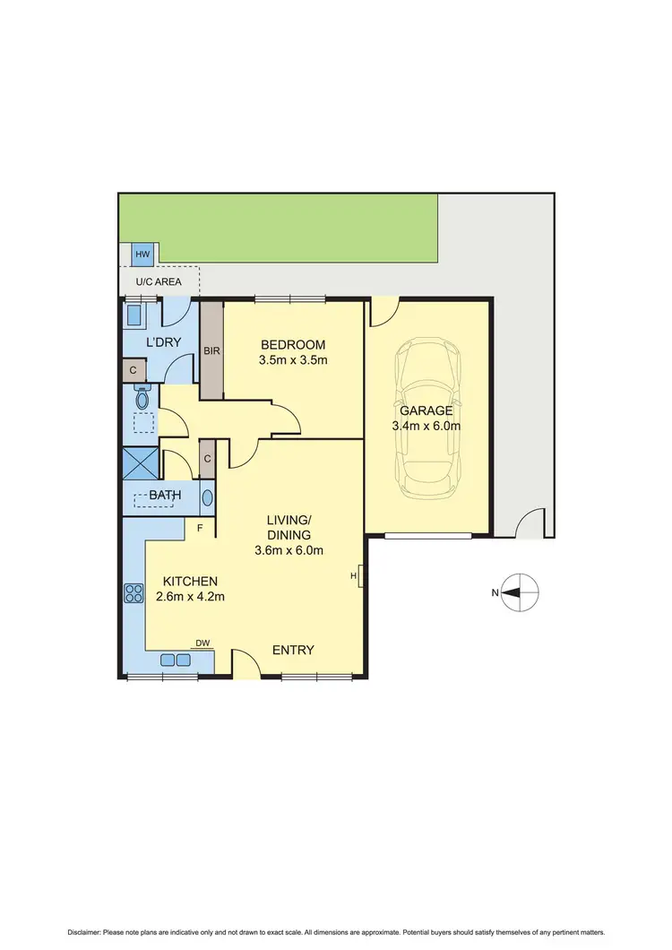 Floorplan of Homely unit listing, 3/53 Regent Street, Whittington VIC 3219