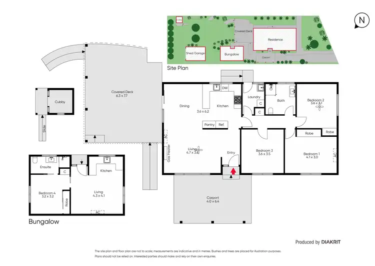 Floorplan of Homely house listing, 9 Parkmore Road, Rosebud VIC 3939