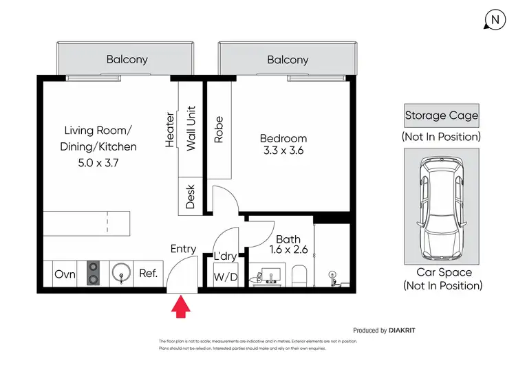 Floorplan of Homely apartment listing, 325/18-34 Station Street, Sandringham VIC 3191