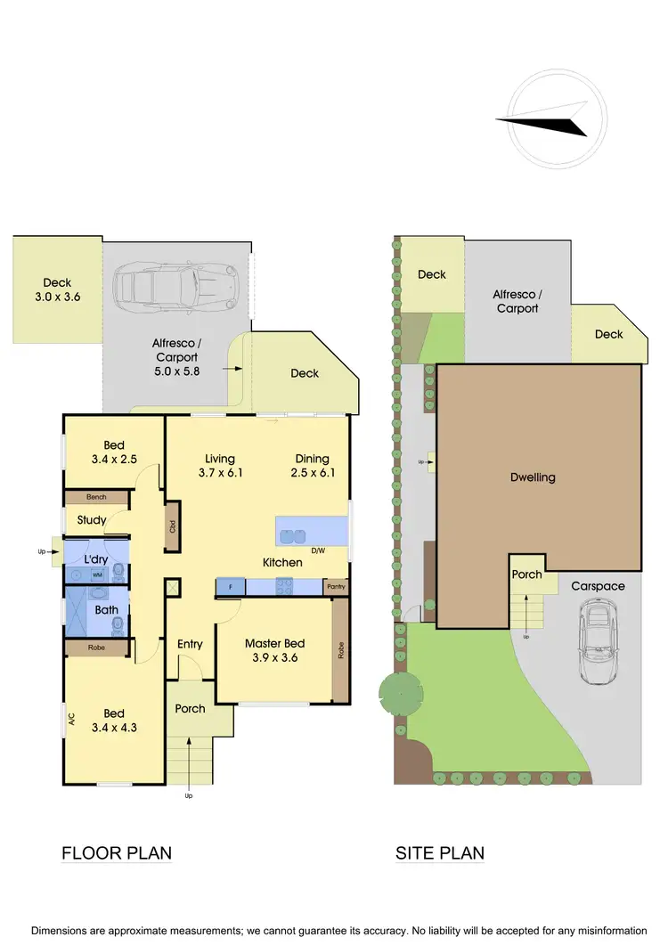 Floorplan of Homely house listing, House 1/184 Henry Street, Greensborough VIC 3088