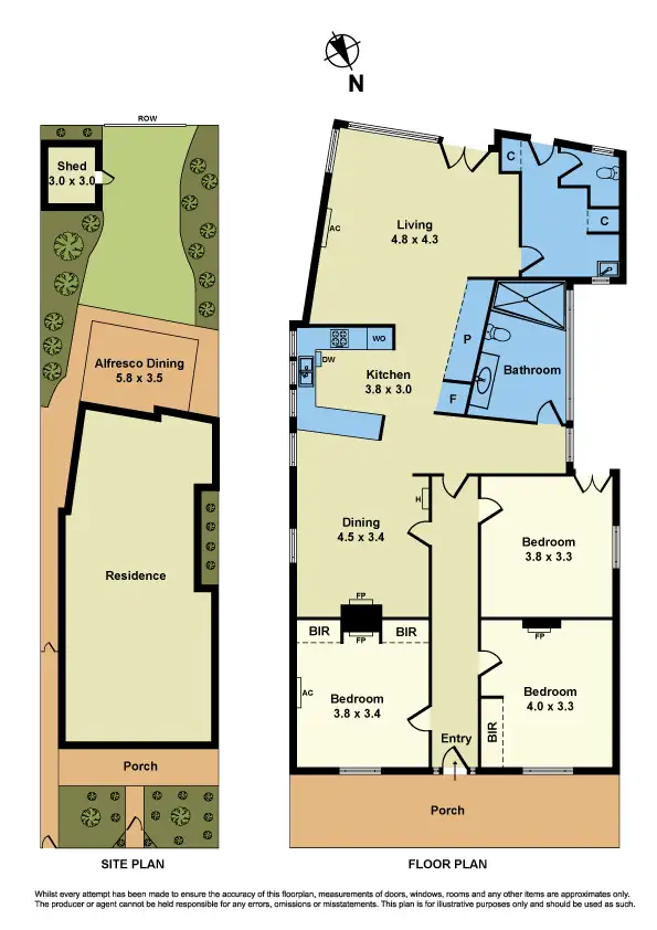 Floorplan of Homely house listing, 79 John Street, Williamstown VIC 3016