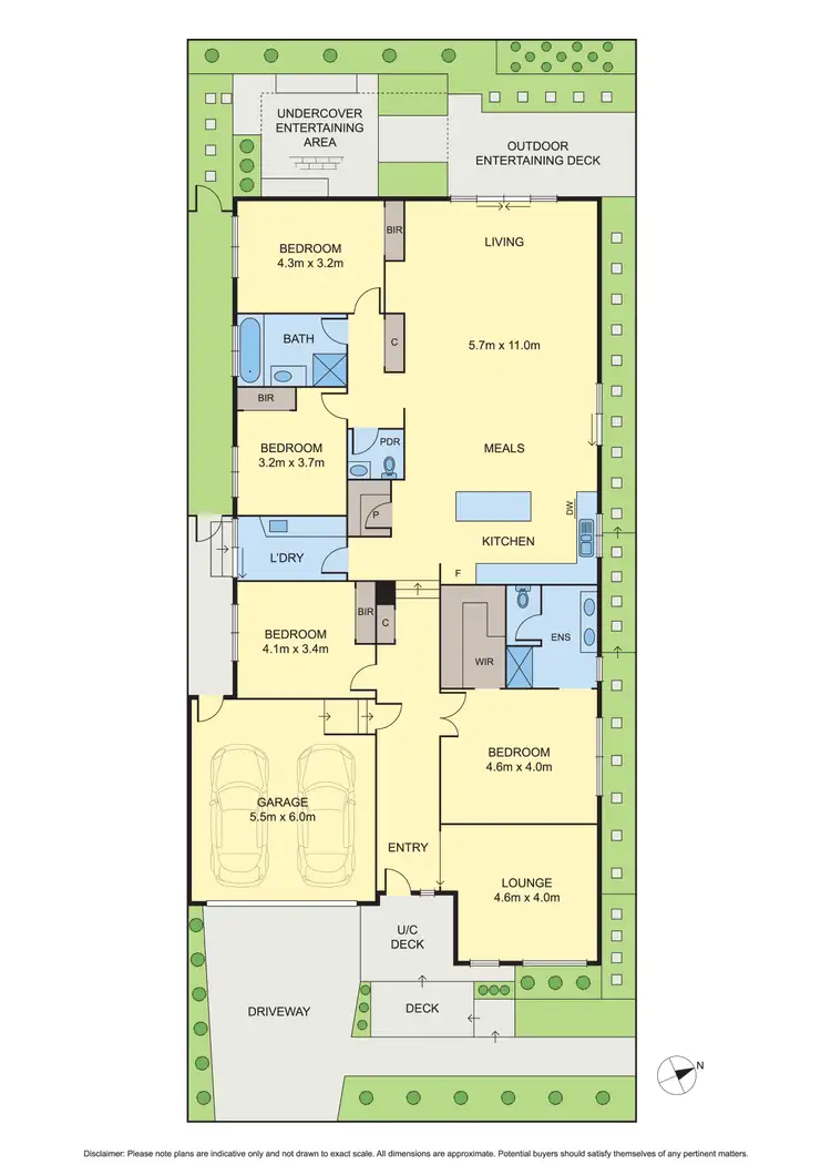 Floorplan of Homely house listing, 10 Coulthard Crescent, Doreen VIC 3754