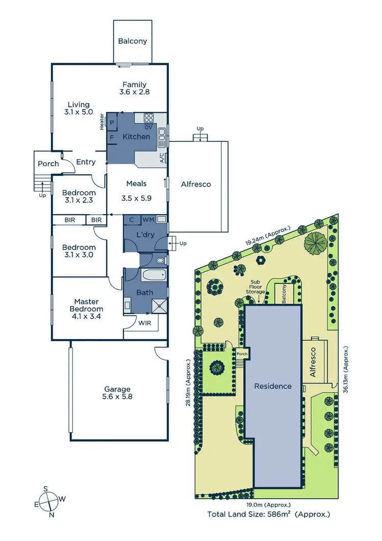 Floorplan of Homely house listing, 2/20 Narcissus Avenue, Boronia VIC 3155
