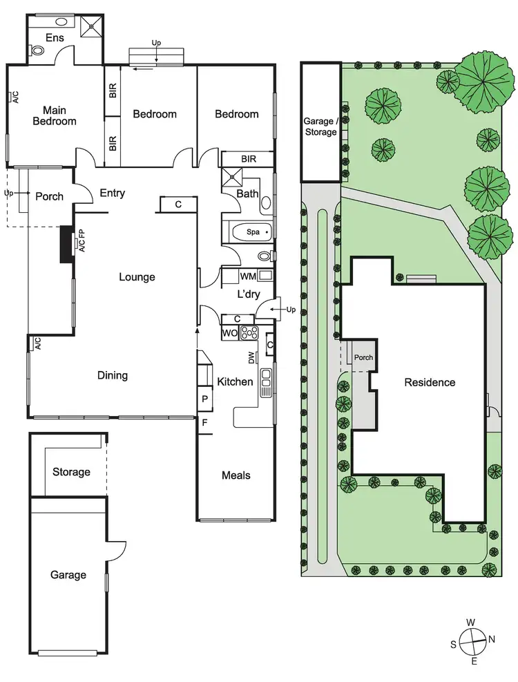 Floorplan of Homely house listing, 4 Jasmine Street, Caulfield South VIC 3162