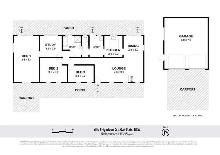 Floorplan of Homely house listing, 64B Brigadoon Circuit, Oak Flats NSW 2529