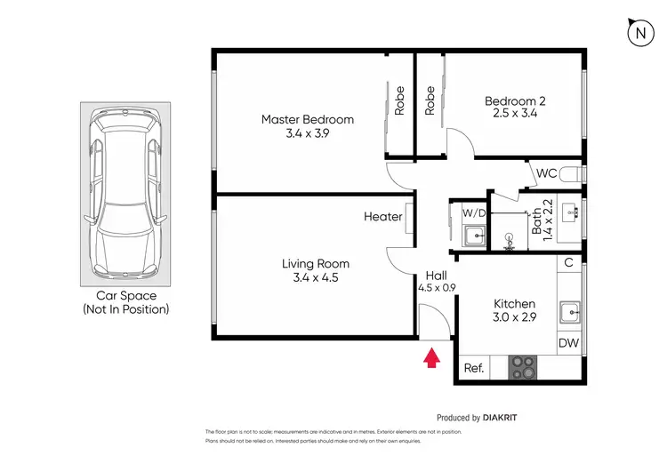 Floorplan of Homely apartment listing, 7/47 Spray Street, Elwood VIC 3184