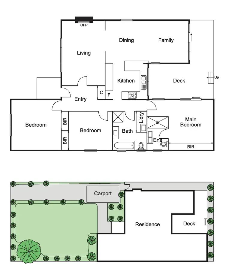 Floorplan of Homely house listing, 757 Nepean Highway, Brighton East VIC 3187