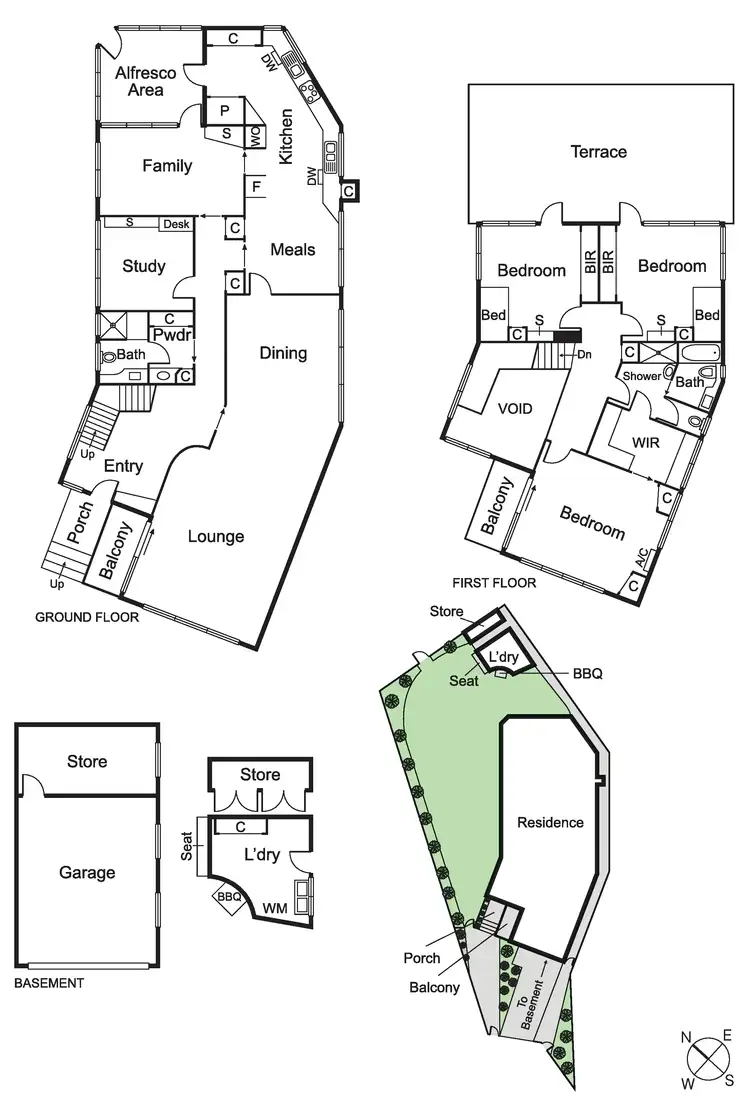 Floorplan of Homely house listing, 6 Balmoral Court, St Kilda East VIC 3183