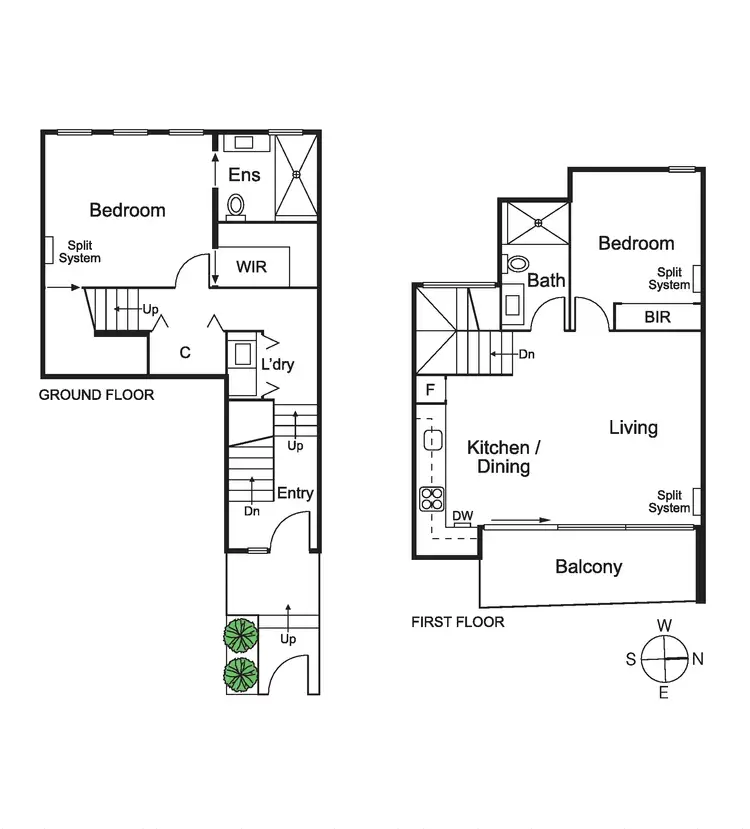 Floorplan of Homely apartment listing, 1/892 Glen Huntly Road, Caulfield South VIC 3162