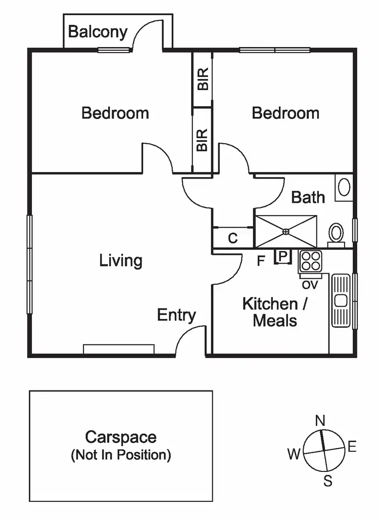 Floorplan of Homely apartment listing, 10/9 Sydney Street, Prahran VIC 3181