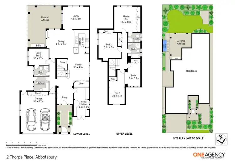 Floorplan of Homely house listing, 2 Thorpe Place, Abbotsbury NSW 2176