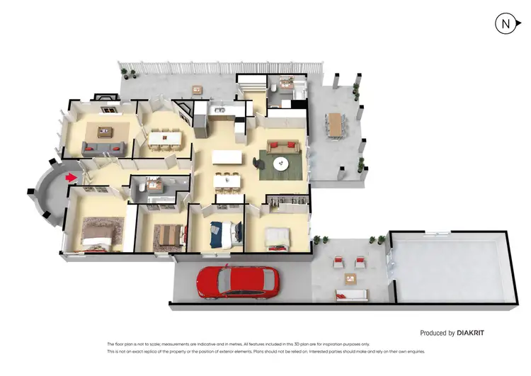 Floorplan of Homely house listing, 6 Brawn Avenue, Lake Wendouree VIC 3350