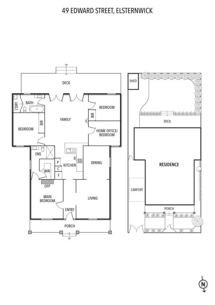 Floorplan of Homely house listing, 49 Edward Street, Elsternwick VIC 3185