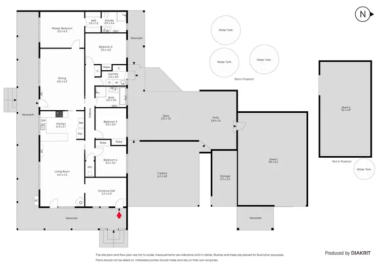 Floorplan of Homely house listing, 1000 Ballarat Carngham Road, Cardigan VIC 3352