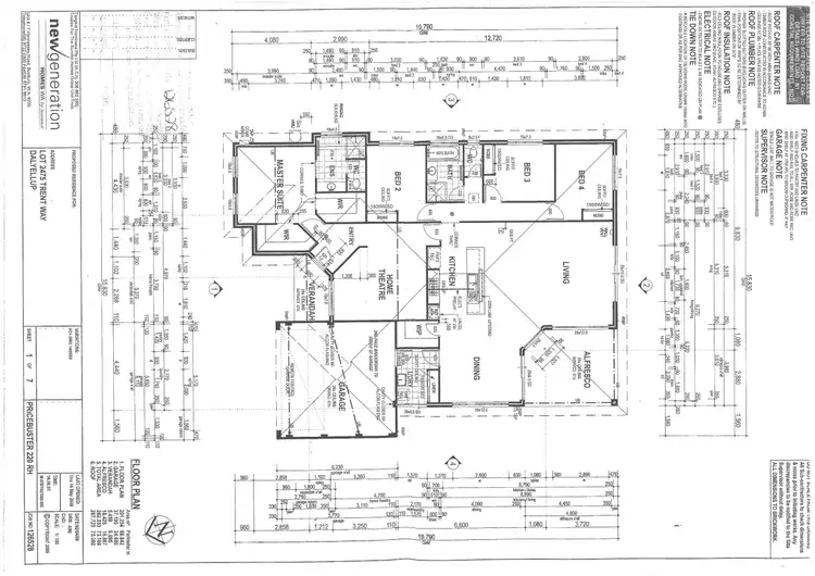 Floorplan of Homely house listing, 5 Trent Way, Dalyellup WA 6230