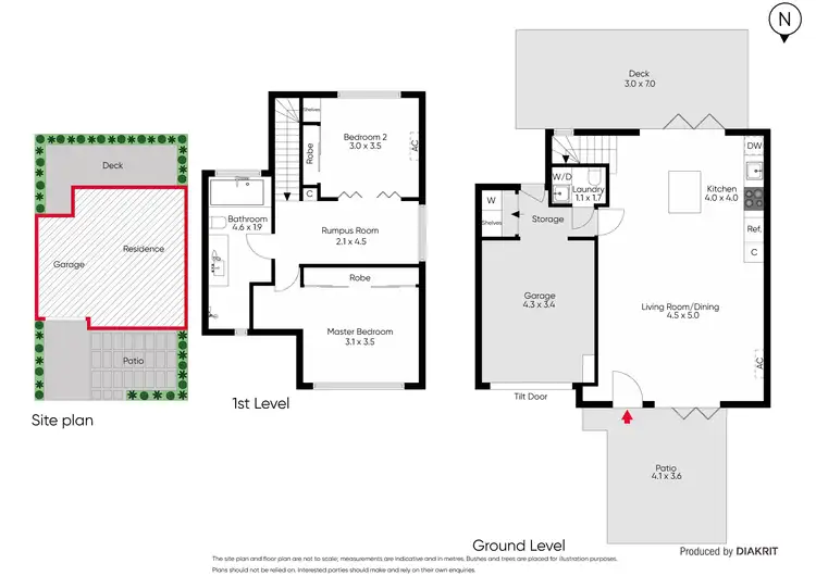 Floorplan of Homely townhouse listing, 19 Rotorua Street, Caulfield South VIC 3162