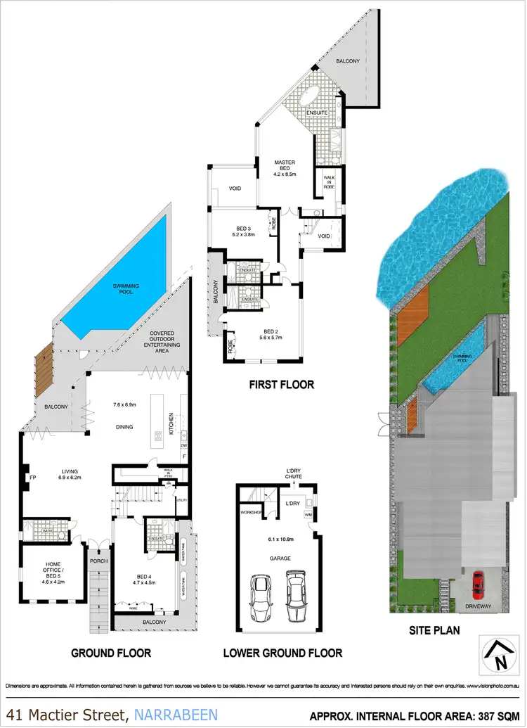 Floorplan of Homely house listing, 41 Mactier Street, Narrabeen NSW 2101