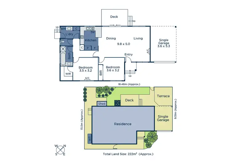 Floorplan of Homely house listing, 95A Carronvale Road, Mooroolbark VIC 3138